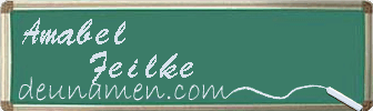 Amabel Feilke Visitenkarte